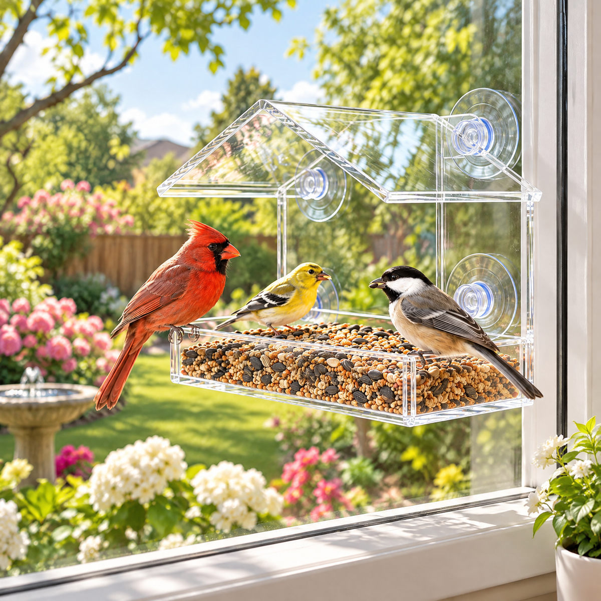ovelinna™ Window Bird Feeder - detail image 1
