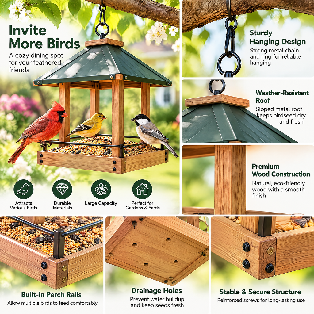 ovelinna™ Hanging Bird Feeder - detail image 2