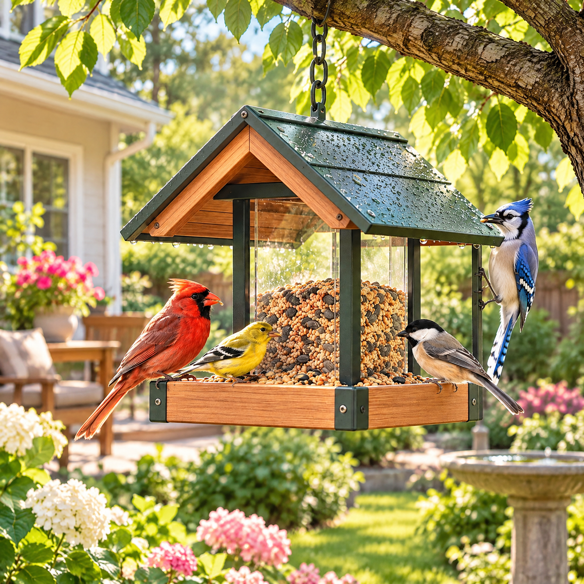 ovelinna™ Weatherproof Bird Feeder - detail image 3
