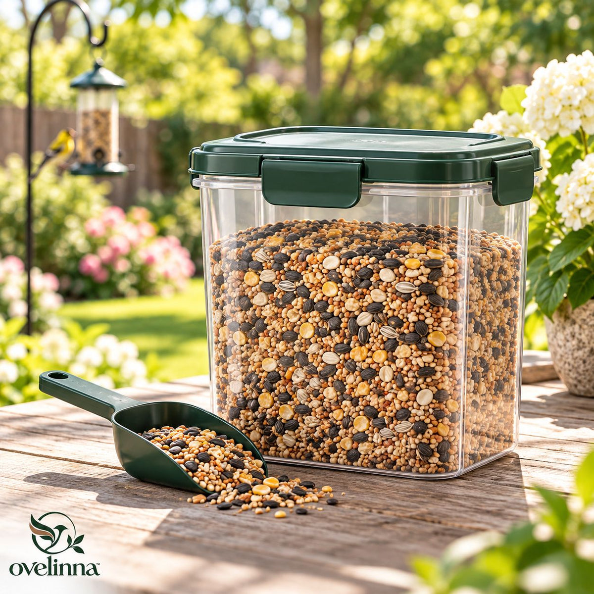 ovelinna™ Bird Seed Storage Container - main image