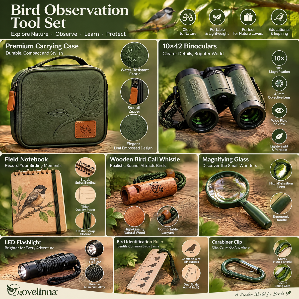 ovelinna™ Bird Observation Tool Set - detail image 3