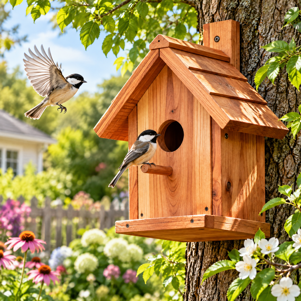 ovelinna™ Wooden Bird House - detail image 1