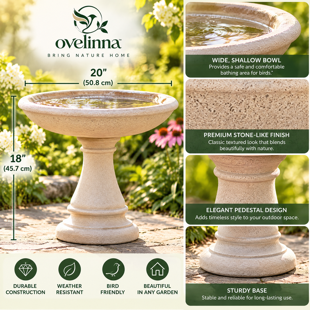 ovelinna™ Bird Bath - detail image 1